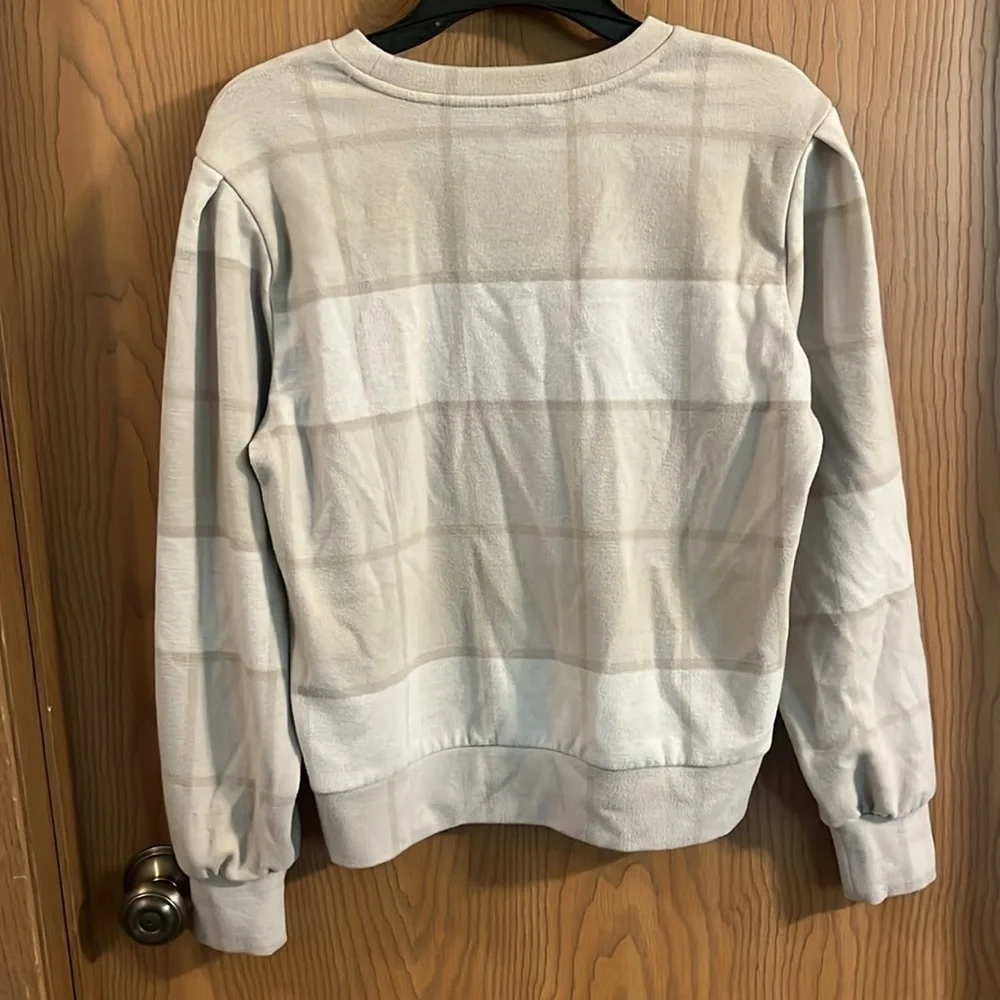 Alpine Design Relaxed‎ Fit Crewneck Tan & Cream Sweater Large